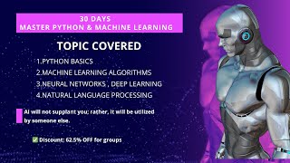 Unlock Your Future: 30-Day Python & Machine Learning Bootcamp - Transform Your Career Today!
