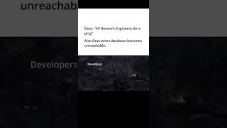 Devs when database becomes unreachable #meme #networkengineer #softwaredeveloper #avengers #thanos