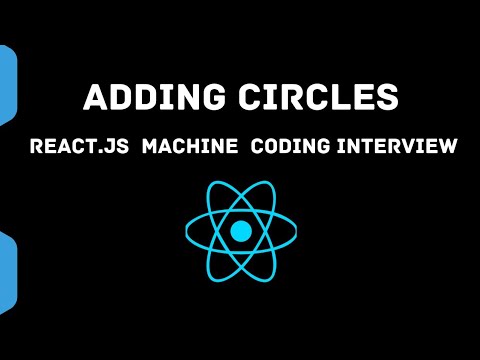 Adding Circles | React.js Machine Coding
