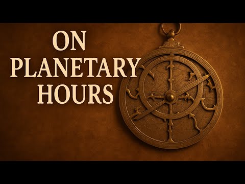 On Planetary Hours