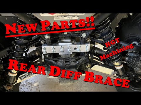HGT Diff Brace | Yamaha Grizzly 700