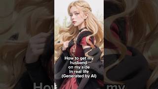 How to get my husband on my side in real life (AI generated) #webtoon #howtogetmyhusbandonmyside