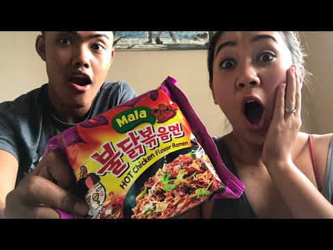 NEW SPICY RAMEN TASTE TEST!