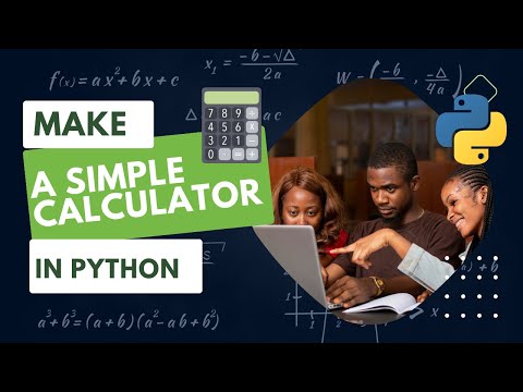 Create a SIMPLE CALCULATOR in PYTHON || python 3 programming || Google collab