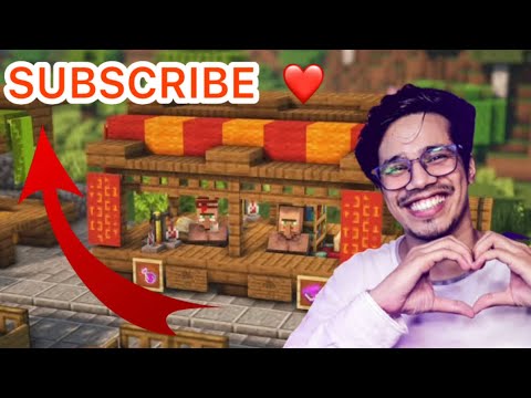 BEST MINECRAFT STALL DESIGN #minecraft #viralshorts #youtube