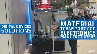 Digital Devices Industry | OMRON can help electronics manufacturers with material transport
