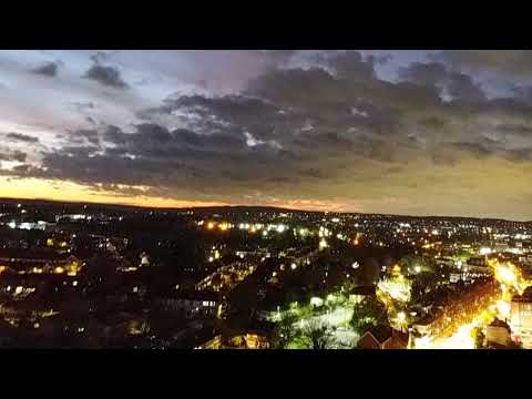 Drone watches Fireworks Night