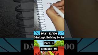 Restore Valid IP Addresses | Leetcode 93 #dsa