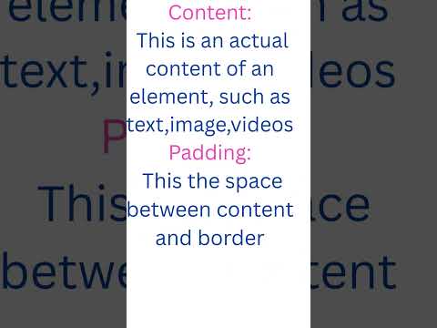 What is a box model in CSS