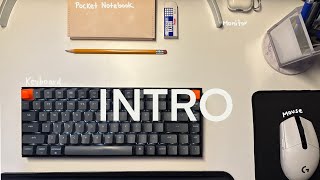 MY MINIMAL DESK TOUR AND WHAT I USE TO STUDY