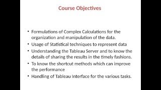 tableau basics
