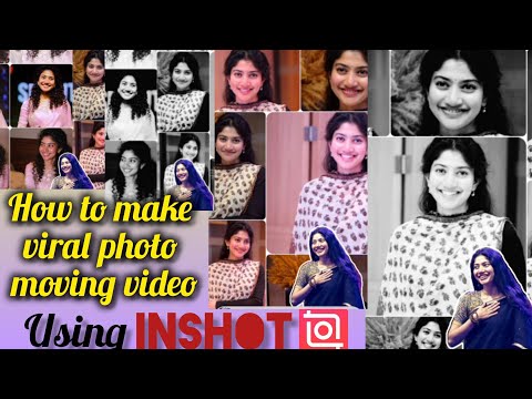 How To Make Viral Photo Moving Video Using INSHOT 🔥 (TUTORIAL)