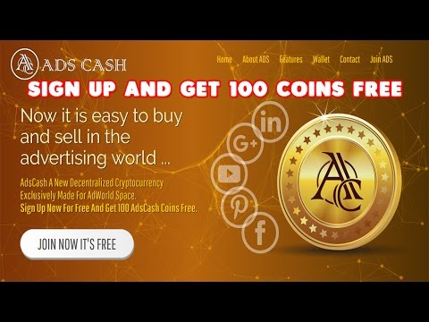 How to Sign Up ADS CASH | And Get Free 100 Ads Cash Coins | Join Today ✔