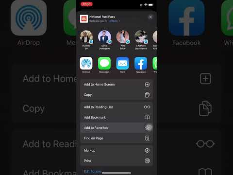 How to Add website as App in phone | Quick access website | Fuel Pass