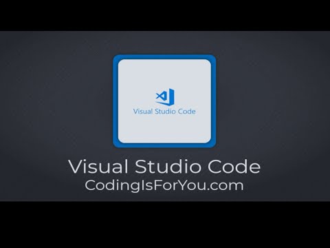 VS Code Tutorial Series 2021 | Part 4 | File Control & Intellisense