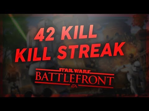 42 Killstreak With Han Solo - Star Wars Battlefront 2