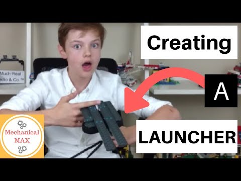 Paper Airplane Launcher - Creation Time-lapse - Vex IQ