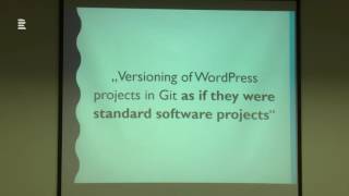 Borek Bernard - VersionPress: How WordPress Guys Do Database Version Vontrol