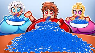Becoming The FATTEST PLAYER In Roblox With MY CRAZY FAN GIRLS...