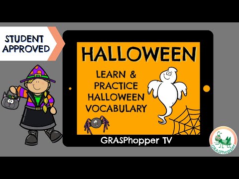 Halloween Vocabulary for Kids | Learn all about Halloween in English! Halloween Scenes for Children