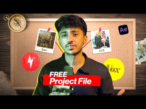 How To Edit Like Vox - Second Thought - Johnny Harris Documentary Style┃Adobe After Effects Tutorial