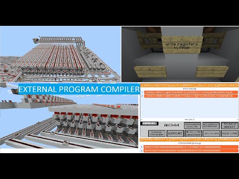 External Program Compiler: introduction: Redstone Computer P9
