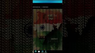 independence day special | image in text #css3 #webdesign #python #coding