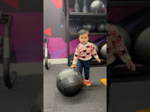 Gym time… #fitness #fatherdaughter #gym #viralvideo #viralshorts #youtubeshorts #shorts