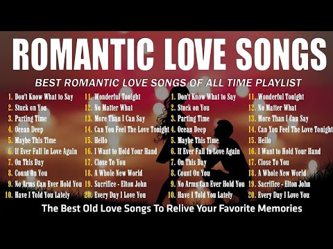 Best Love Songs of All Time   Timeless Love Songs Playlist   Best Old Love Songs of the 80s & 90s