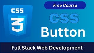 CSS Button Design Tutorial | Create Responsive & Animated Buttons Step by Step (Beginners)