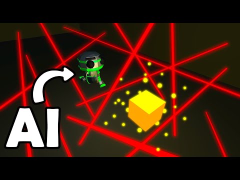 AI Learns to Survive Laser Obstacle Courses