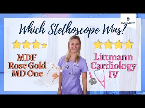 Littmann Cardiology IV Stethoscope  Vs MDF Md One 777 Stethoscope