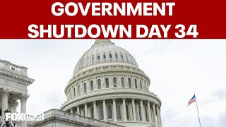 Government Shutdown 2025 Update: Day 34 with no deal