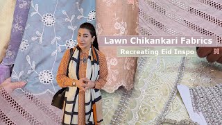 Exploring the Best Chikankari Designs in Rabi Center | Paper Lawn | Silk Dupatta for Rs 1000