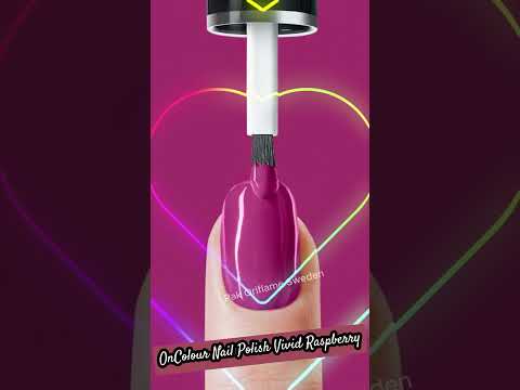 OnColour Nail Polish Vivid Raspberry | Code No 3899 | Oriflame Sweden | Oriflame Products #oriflame