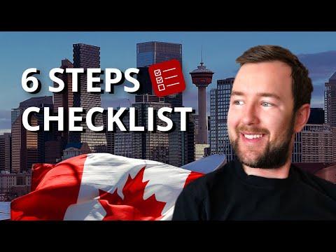 6 First steps to get done when you arrive in Canada 🇨🇦 THE ULTIMATE GUIDE