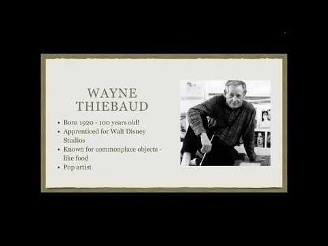 Wayne Thiebaud Introductions