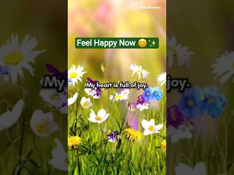 Positive Affirmations for Happiness 😊🌈 | 1-Min Joy Boost#morningaffirmations #shorts@AaniSunshine