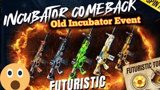 Free Fire old incubator Event Upcoming soon