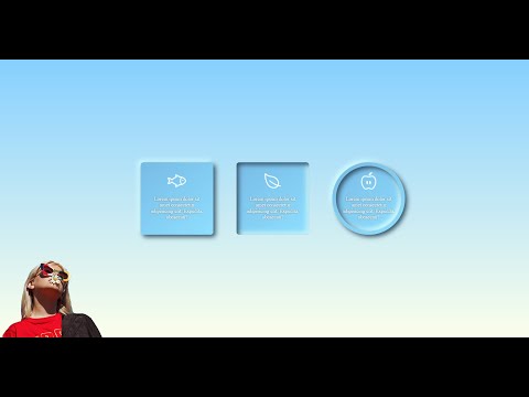 Three awesome types of cards for 5 minutes #css #html #webdesign