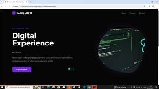 Modern Dev Portfolio Tutorial  No Talking Coding ASMR