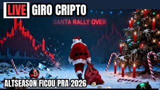 FIM DO RALLY DE NATAL O QUE ESPERAR PARA 2026! #altadobitcoin #btc