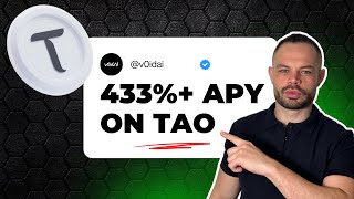 430%+ Staking Yield on TAO!