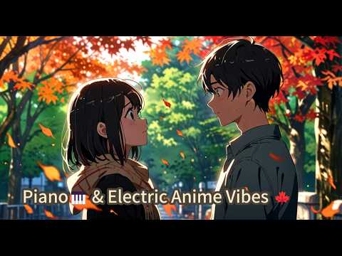 【Anime】Lofi Piano 🎹 & Anime Vibes 🍁 | Autumn Chill for Study & Focus #lofianime #lofipiano