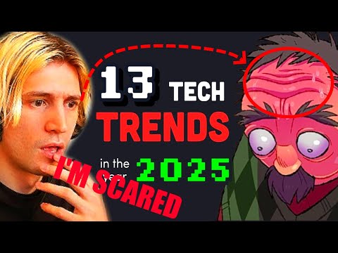 The Amazing, but Unsettling Future of Technology | xQc Abridged
