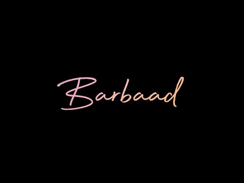 Barbaad - Song Status | Jubin Nautiyal | Black Screen Status | Love Song | Saiyaara | New Song 2025