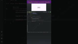 Create a ToggleButton in Android Studio! #shorts #xml #androidstudio #design @developeraid
