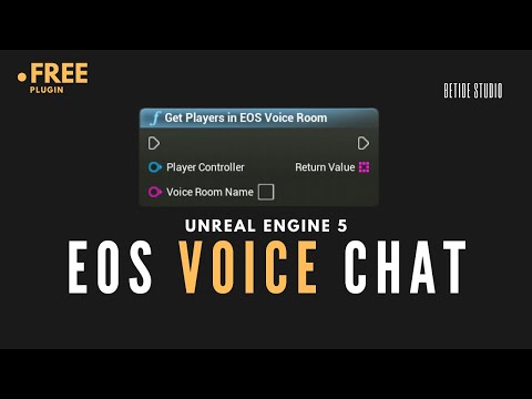 Integrate EOS Voice Chat in Blueprints || Eos Voice Integration Kit || Betide Studio