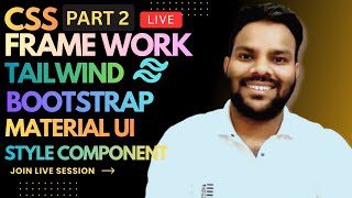 🔥 LIVE CSS Masterclass | Tailwind, Material UI, Bootstrap, Framer Motion, Styled Components