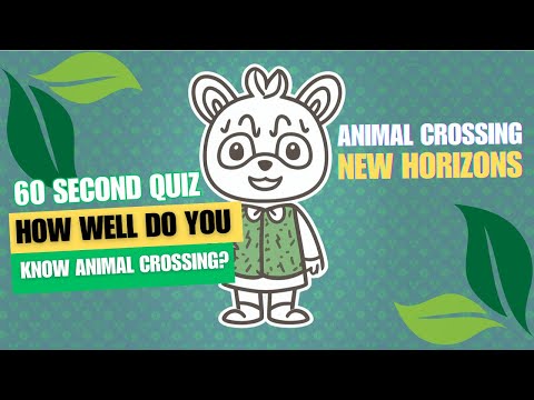 Animal Crossing New Horizons Game Quiz #animalcrossing #nintendo #games #quiz